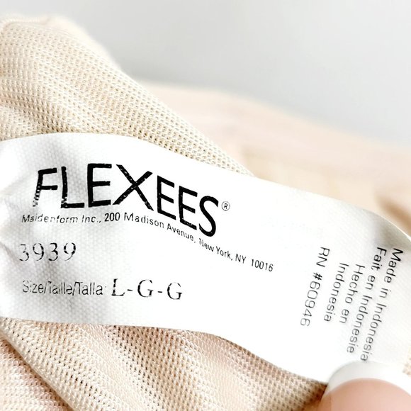 FLEXEES Nude Corset Slimming Tummy Firm Control LARGE Ultra Waist Cincher - Picture 3 of 10